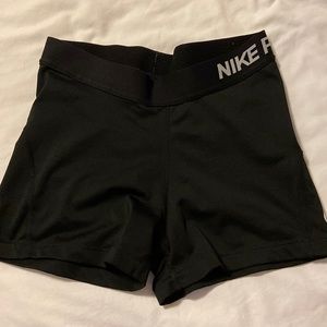 Nike Pro spandex shorts